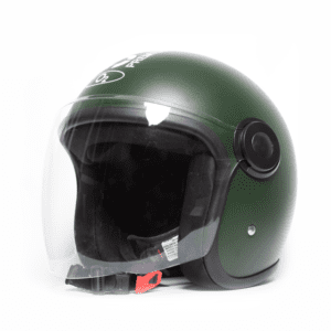 O2 Star Matt Green with Retro Visor