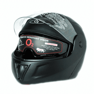 O2 PROX MATT BLACK DUAL VISOR