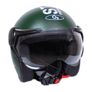O2 Star Matt Green with Visor