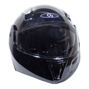 O2 PROX GLOSSY BLACK DUAL VISOR