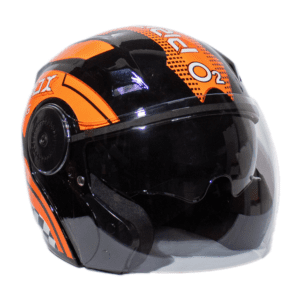 O2 PROX 2G ORANGE P1 DECOR DUAL VISOR