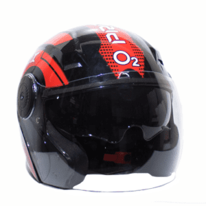 O2 PROX 2G RED P1 DECOR DUAL VISOR