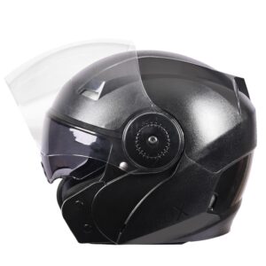 O2 PROX 2G NATURAL FINISH BLACK WITH DUAL VISOR