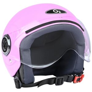 O2 Sunny Open Face helmet Pink