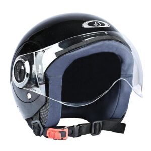 O2 Sunny Open Face helmet Black