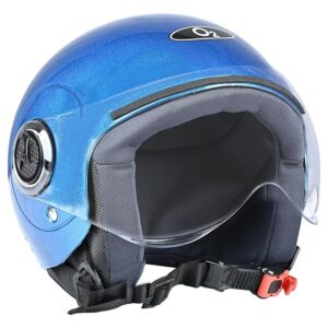 O2 Sunny Open Face helmet Blue